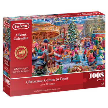 Falcon Advent Calendar Christmas Comes to Town box