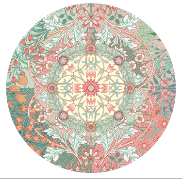 William Morris: Circular Jigsaw Puzzle