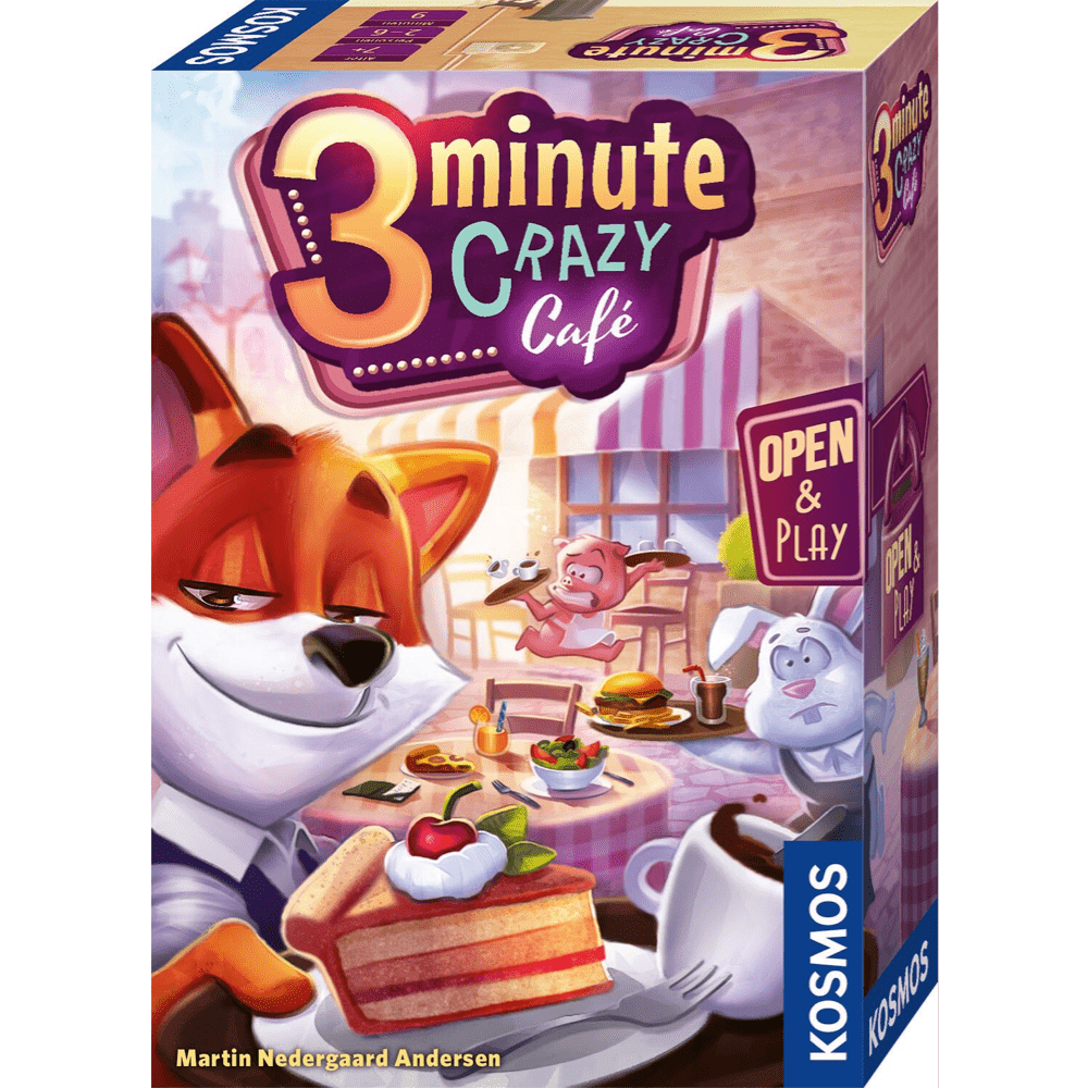 3 Minute Crazy Café (PRE-ORDER)