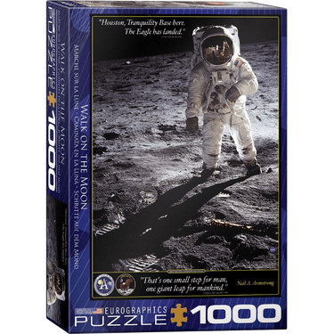 Walk on the Moon jigsaw puzzle box