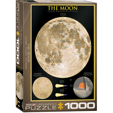 The Moon jigsaw puzzle box