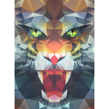 Polygon Lion