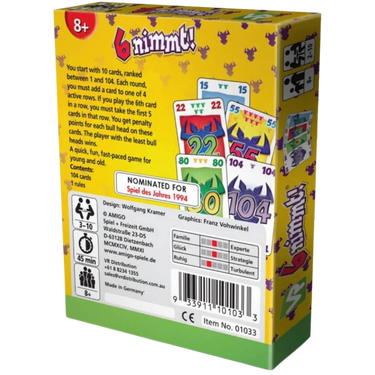 6 nimmt! - Thirsty Meeples