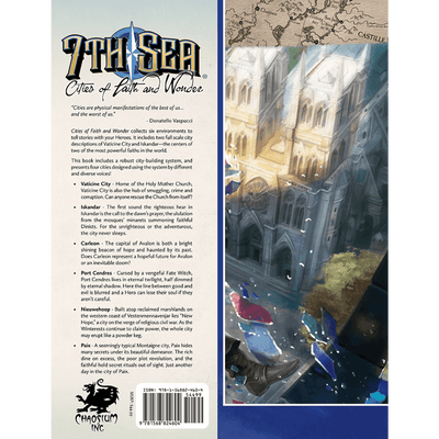 7th Sea RPG: Cities of Faith and Wonder