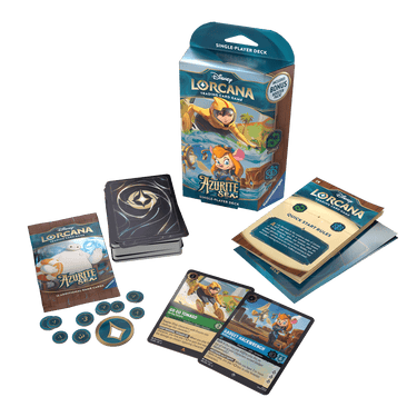 Disney Lorcana TCG: Azurite Sea Starter Deck (Emerald & Sapphire)