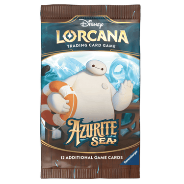 Disney Lorcana TCG: Azurite Sea Booster Box (24 Packs)
