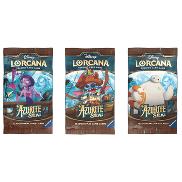 Disney Lorcana TCG: Azurite Sea Booster Box (24 Packs)