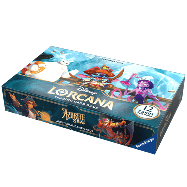 Disney Lorcana TCG: Azurite Sea Booster Box (24 Packs)