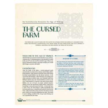Age of Vikings RPG: The Cursed Farm - Thirsty Meeples