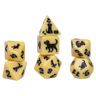 Animal Dice Set: Golden Pup (PRE-ORDER) - Thirsty Meeples