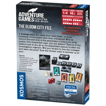 Adventure Games: The Gloom City File - Thirsty Meeples