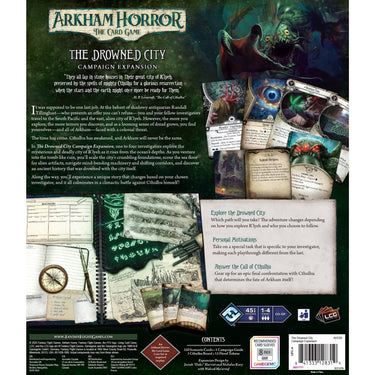Arkham Horror: The Card Game – The Drowned City Campaign Expansion - Thirsty Meeples