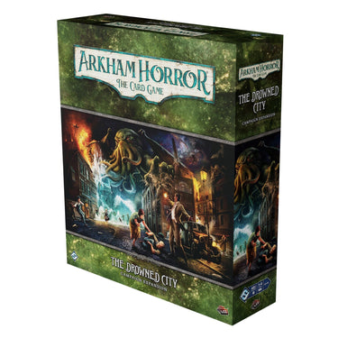 Arkham Horror: The Card Game – The Drowned City Campaign Expansion - Thirsty Meeples