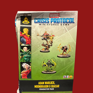 Marvel: Crisis Protocol – Adam Warlock, Moondragon, Quasar (DAMAGED)