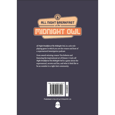 All Night Breakfast at the Midnight Owl RPG - Thirsty Meeples