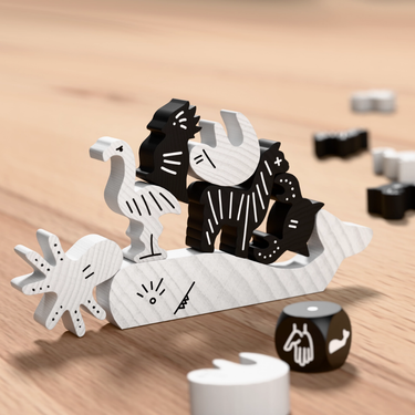 Animal Upon Animal: Black & White Edition