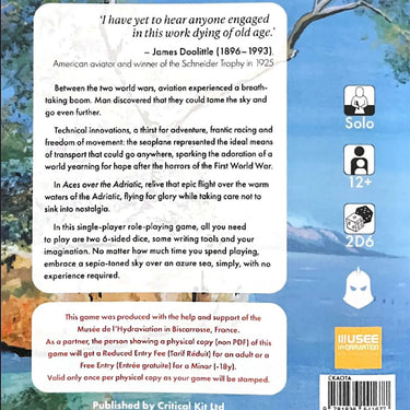 Aces Over The Adriatic RPG