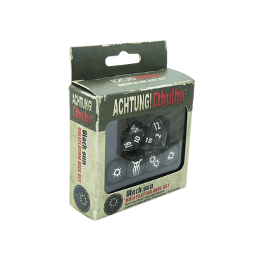 Achtung! Cthulhu RPG: Black Sun Dice Set