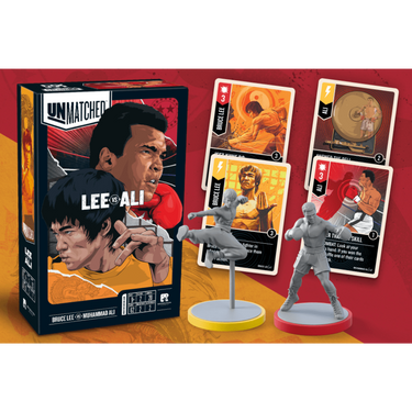 Unmatched: Bruce Lee vs Muhammad Ali (PRE-ORDER) - Thirsty Meeples