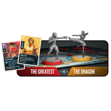 Unmatched: Bruce Lee vs Muhammad Ali (PRE-ORDER) - Thirsty Meeples