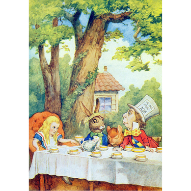 Sir John Tenniel: Alice in Wonderland Double-Sided Jigsaw Puzzle Set