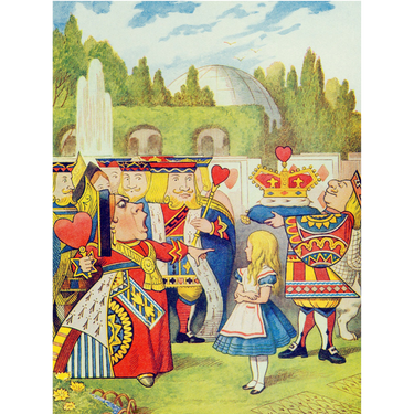 Sir John Tenniel: Alice in Wonderland Double-Sided Jigsaw Puzzle Set