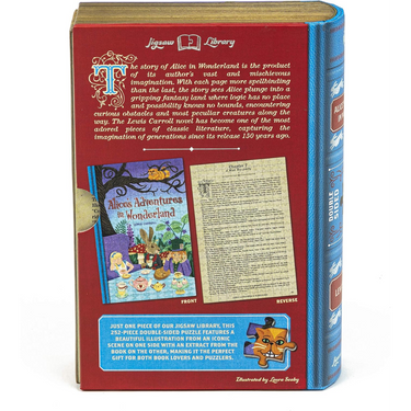 Alice in Wonderland Jigsaw Library