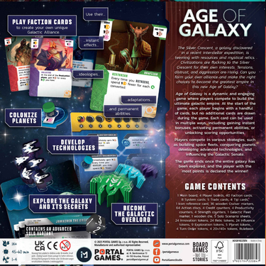 Age of Galaxy (2nd Edition) - Thirsty Meeples
