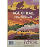 Age of Rail: Allegheny & La Pampa Expansion Maps - Thirsty Meeples
