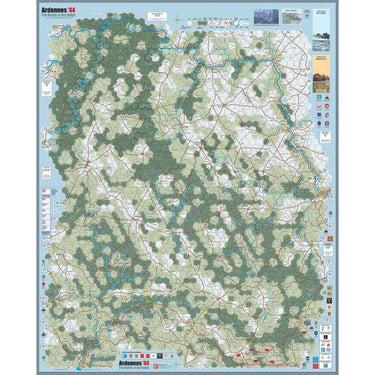 Ardennes '44: The Battle of the Bulge: Mounted Maps