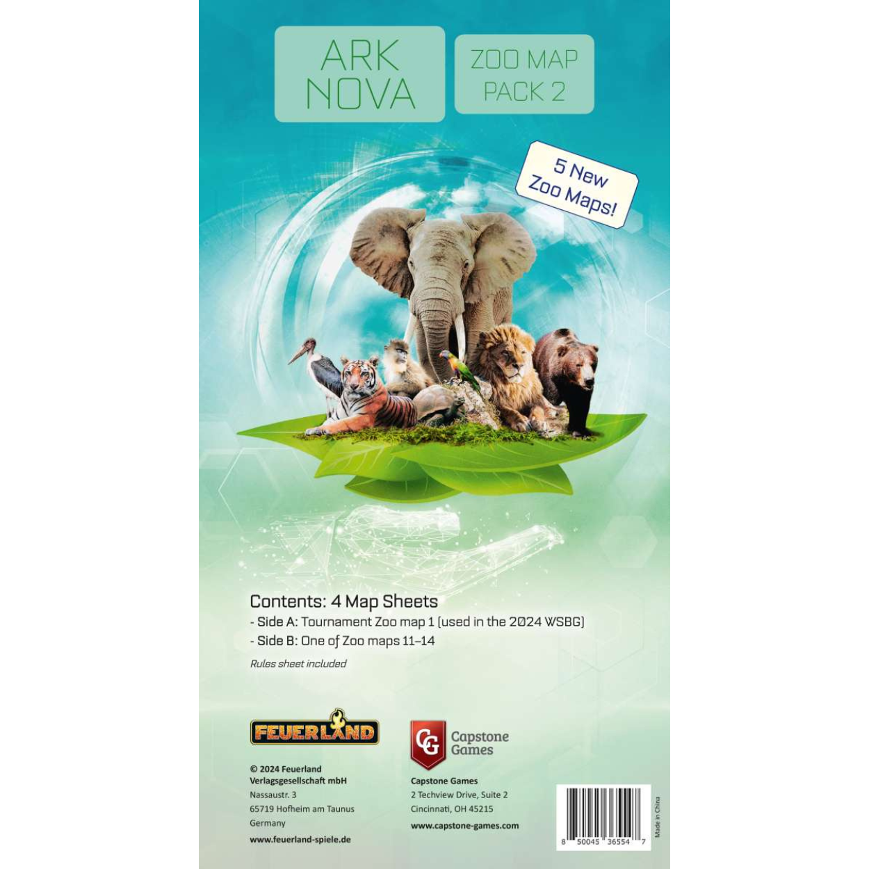 Ark Nova: Zoo Map Pack 2