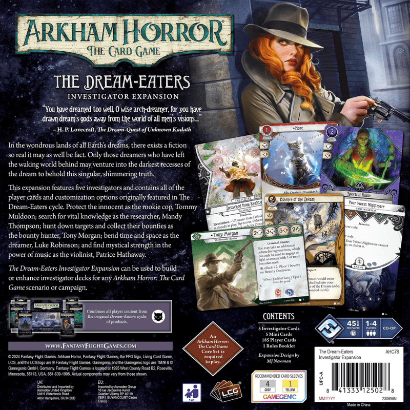 Arkham Horror: The Card Game – The Dream-Eaters Investigator Expansion (PRE-ORDER)