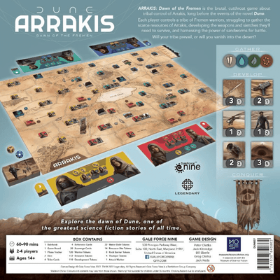 Arrakis: Dawn of the Fremen (Dune) (DAMAGED)