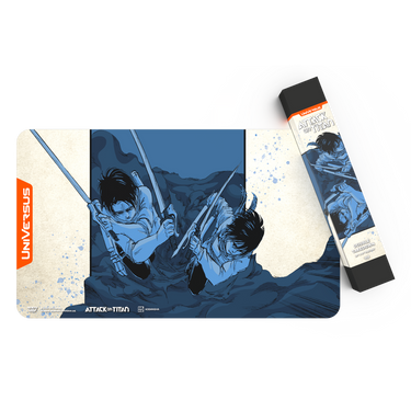 UniVersus CCG: Attack on Titan - Origins of Power Playmat (Double Takedown)