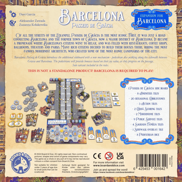 Barcelona: Passeig de Gràcia - Thirsty Meeples