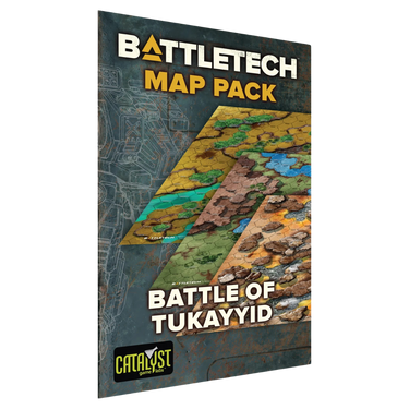BattleTech map pack featuring detailed terrain for war game battles, designed for BattleTech tabletop gaming by Catalyst Game Labs.