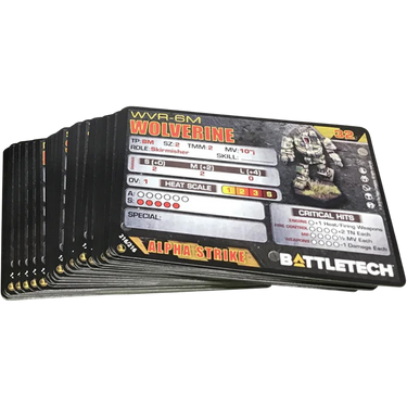 BattleTech: Alpha Strike - Succession Wars Cards