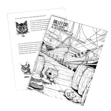 Be Like a Cat RPG - Thirsty Meeples