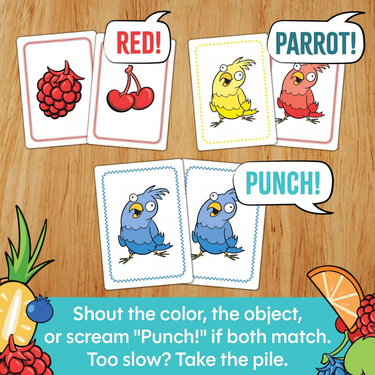 Berry Cherry Parrot Punch