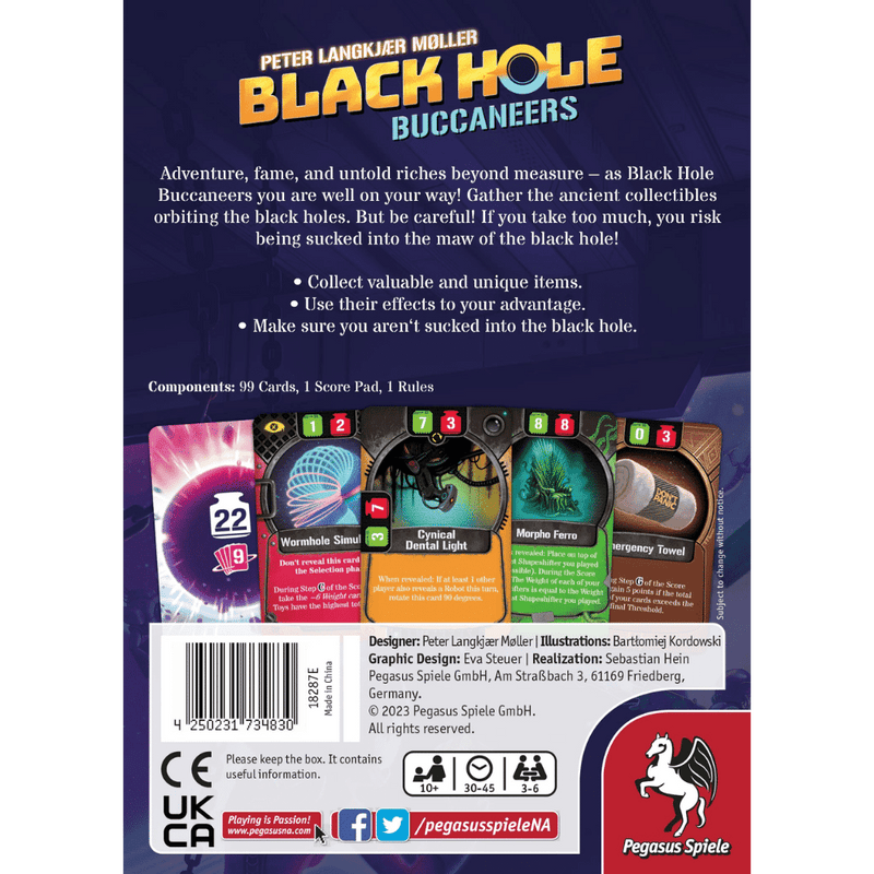 Black Hole Buccaneers