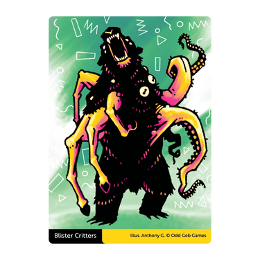 Blister Critters RPG: Blister Cards Series 1 - Sunscorched Suburbia