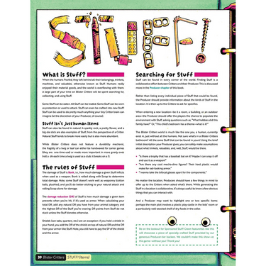 Blister Critters RPG: Rulebook