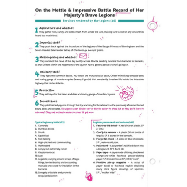 Blister Critters RPG: The Squirrel Queen of Atlanta
