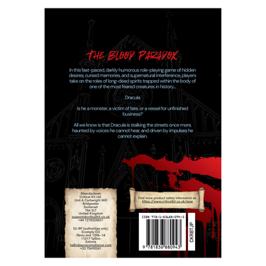 The Blood Paradox RPG - Thirsty Meeples