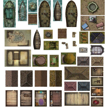 Battle Mats: Box of Adventure -  Coast of Dread