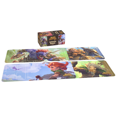 Boss Fighters QR: Play Mats (Set of 4)