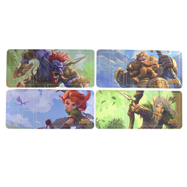 Boss Fighters QR: Play Mats (Set of 4)