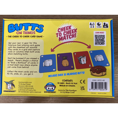 Butts on Things (PRE-ORDER)