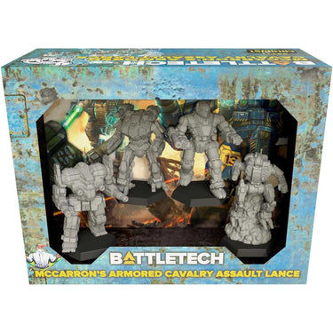 BattleTech: McCarron's Armored Cavalry Assault Lance - Thirsty Meeples