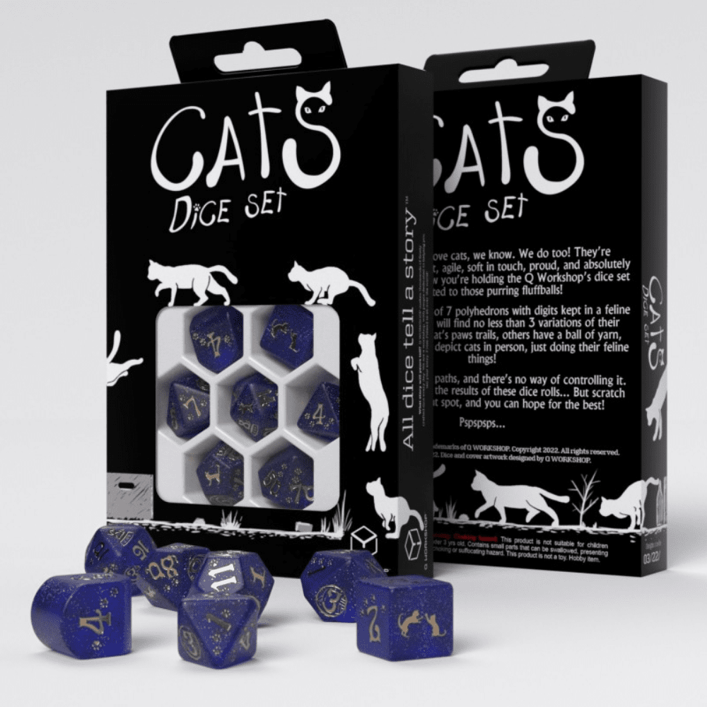 CATS Dice Set: Meowster